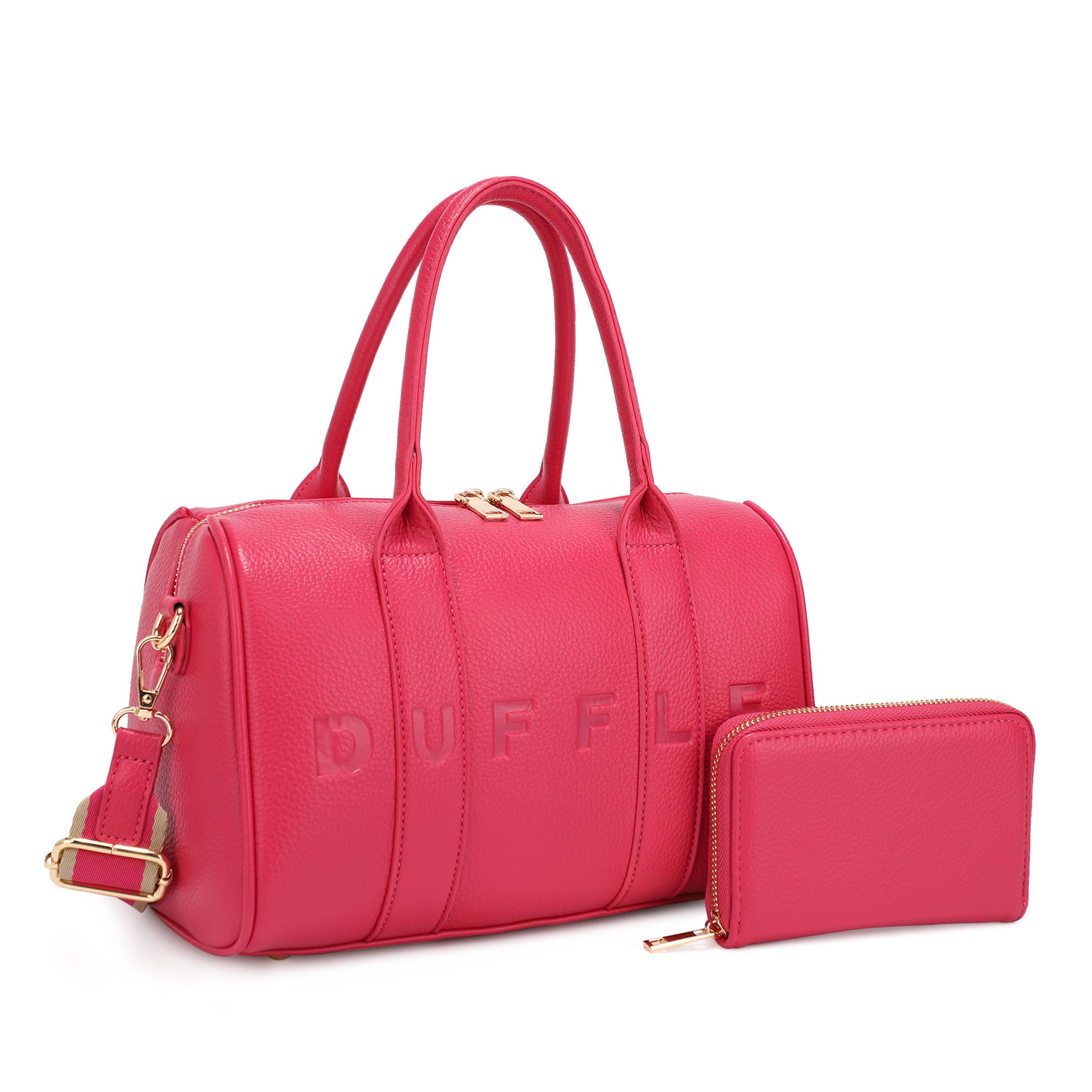 KAYLA+AVA - Wholesale Weekender Bag - Women's - FIONA DUFFLE WAFFLE SET10