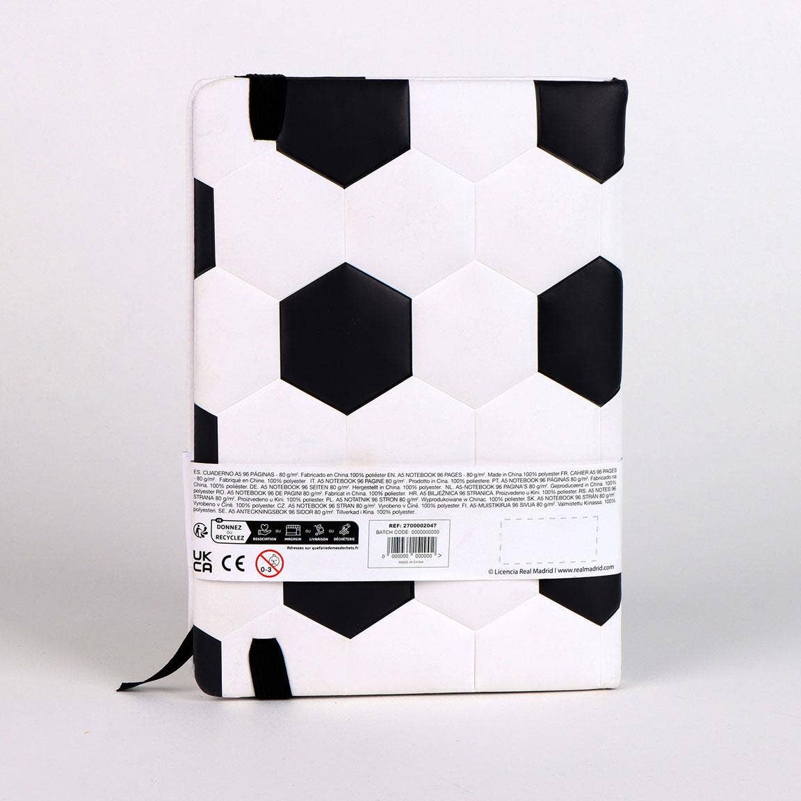 Mastoys, S.L. - Wholesale Stationery/Notecard Set - REAL MADRID PADDED NOTEBOOK - 27000020472