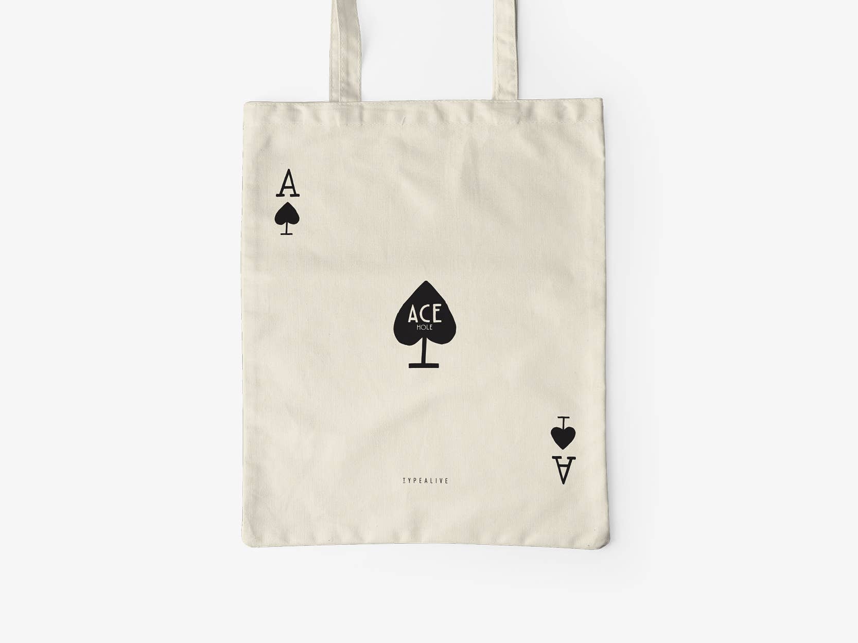 typealive - Wholesale Tote Bag - Unisex - cotton bag/Ace Hole0