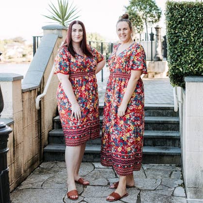 VeraMay - Wholesale Dress - Women's - Ariana Vera May Midi Dress