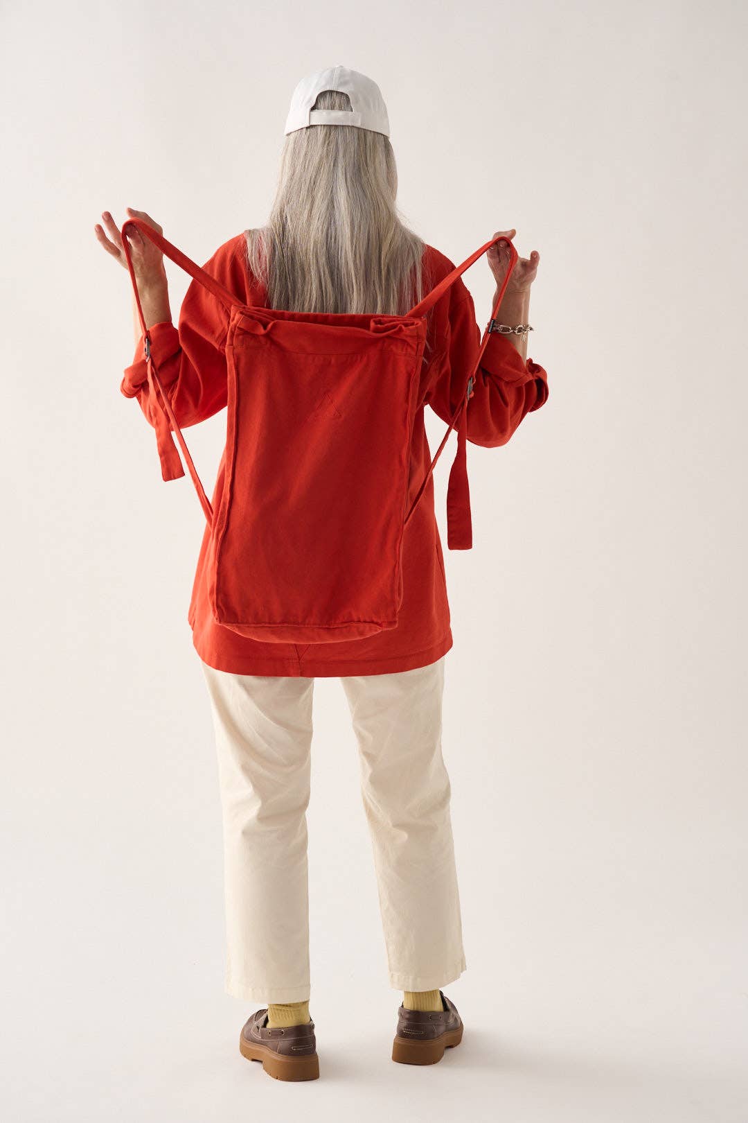 Pitagora - Wholesale Backpack - Unisex - Orange Backpack3