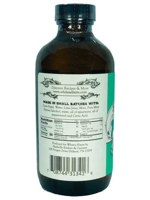 White's Elixirs - Wholesale Cocktail Mix/Syrup - White's Elixirs Mojito Cocktail Mix2