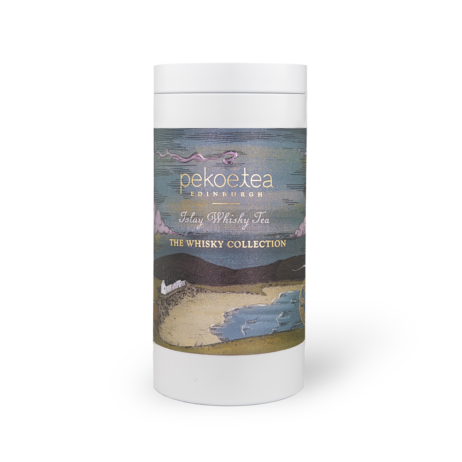 PekoeTea Edinburgh - Wholesale Loose Tea - Whisky Tea Islay Blend 50g Caddy0