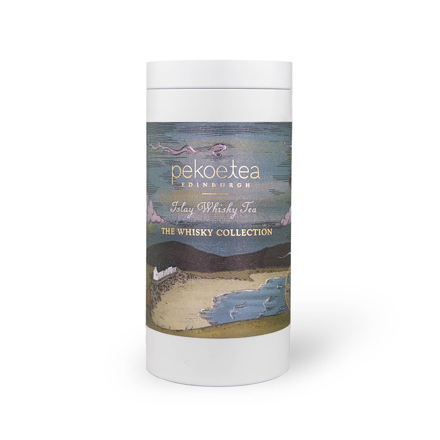 PekoeTea Edinburgh - Wholesale Loose Tea - Whisky Tea Islay Blend 50g Caddy