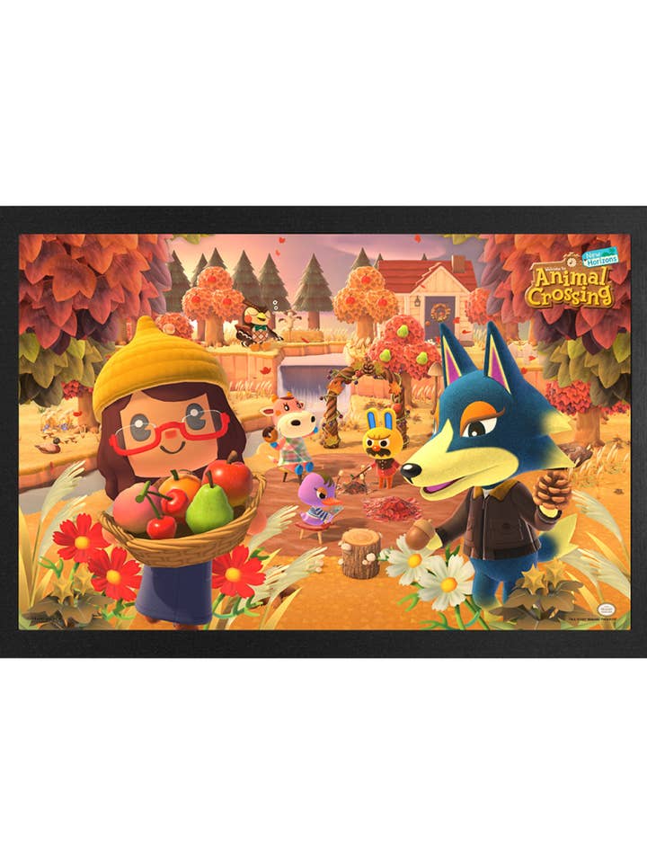 Animal Crossing NH - Fall Framed Print for wholesale by Pyramid America