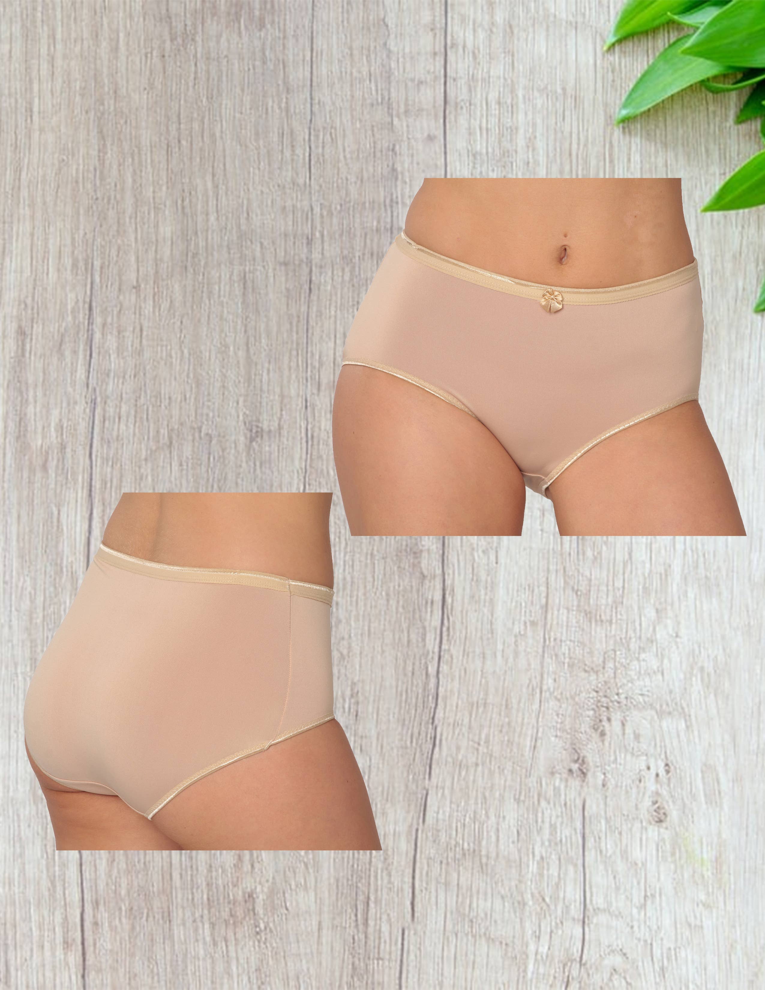 Isadora, Tipi toe, & James Fiallo - Wholesale Underwear - Women's - Isadora Women's Nylon/Spandex Seamless Brief Underwear6