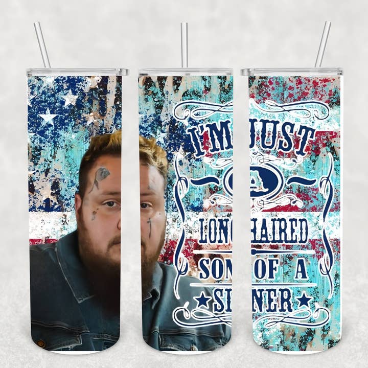 Son of a Sinner Tumbler for wholesale by Beautiful Creations by Laney