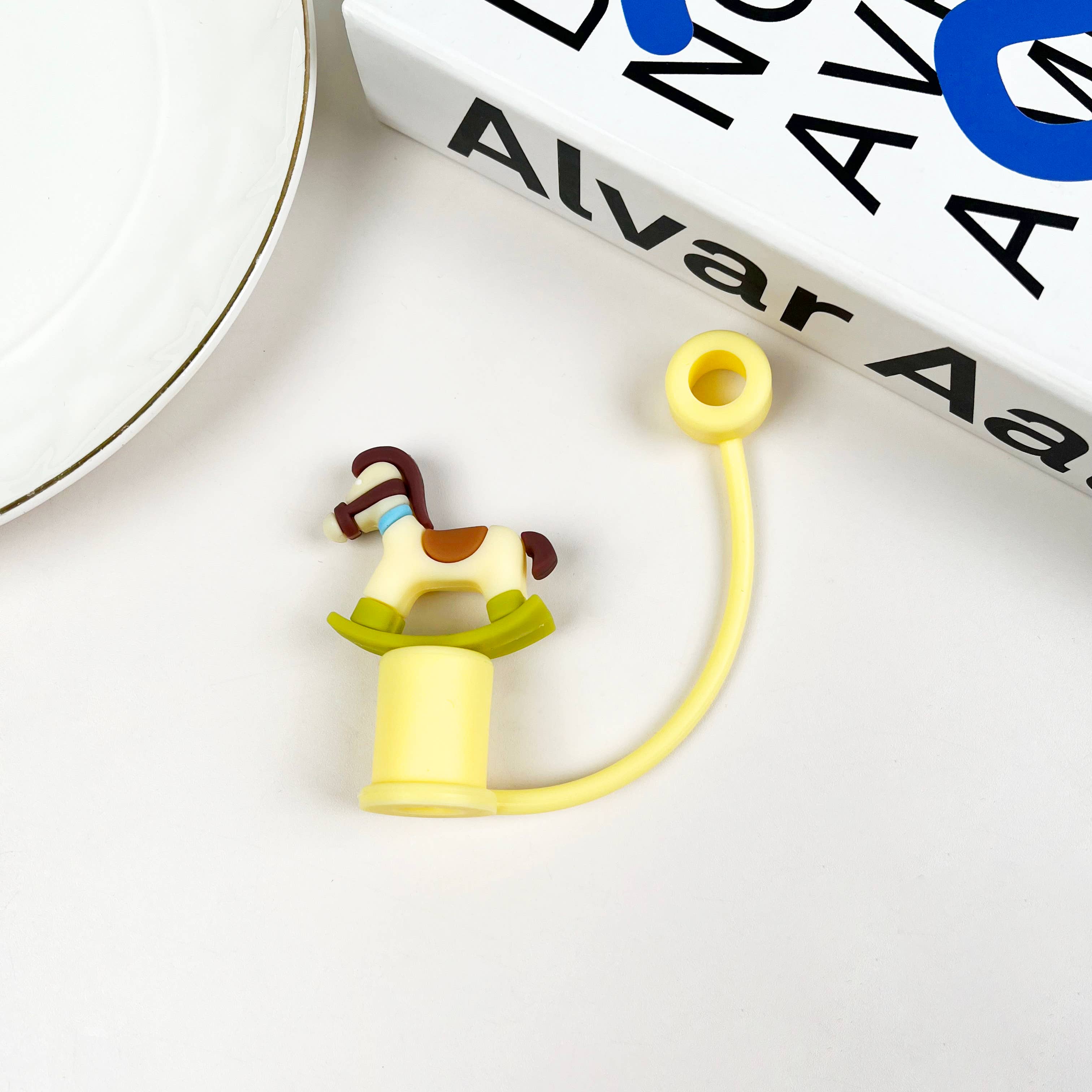 SoapElenGlen - Wholesale Drinking Straw - Straw Toppers Cute Animals Style Straw Cover4