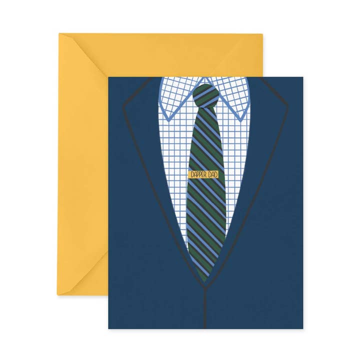 Dapper Dad- Father's Day Card for wholesale by Posterity Paper