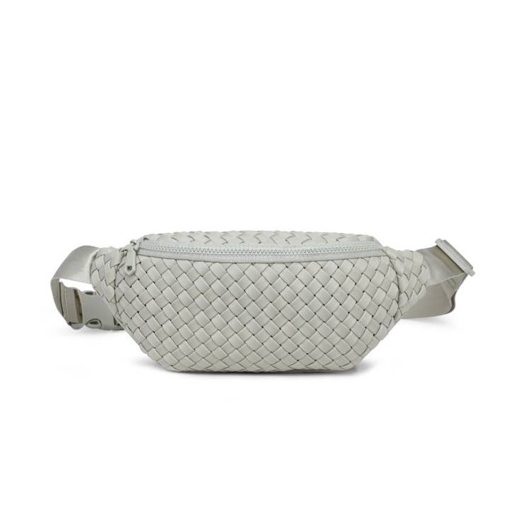 Sol and Selene - Vente Sac ceinture – femme - Sac banane tissé en néoprène Aim High107