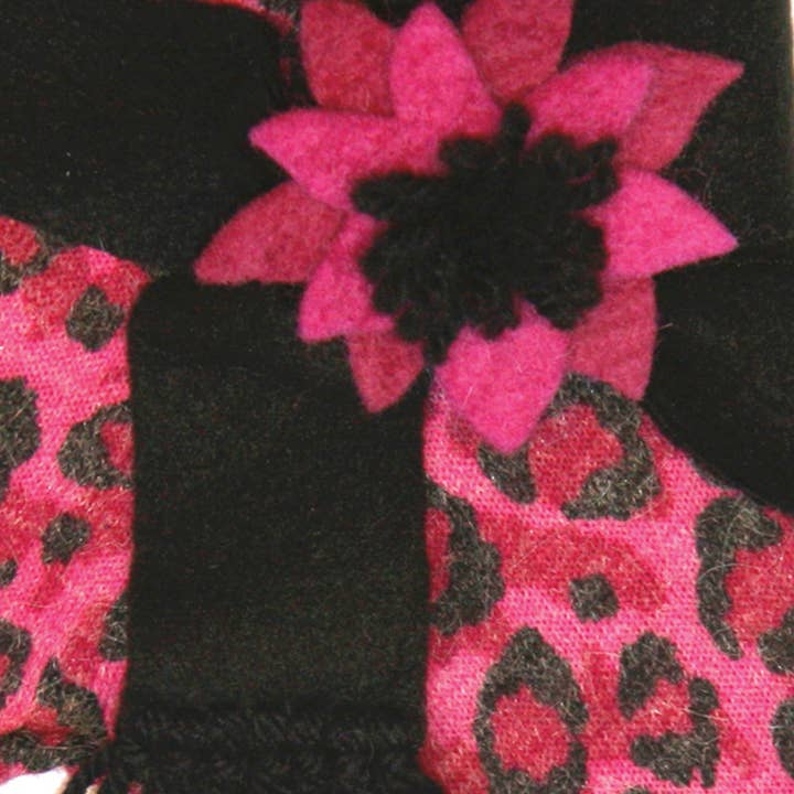 Dog in the Closet - Vente Robe – chien - The Ava Robe chandail rose léopard