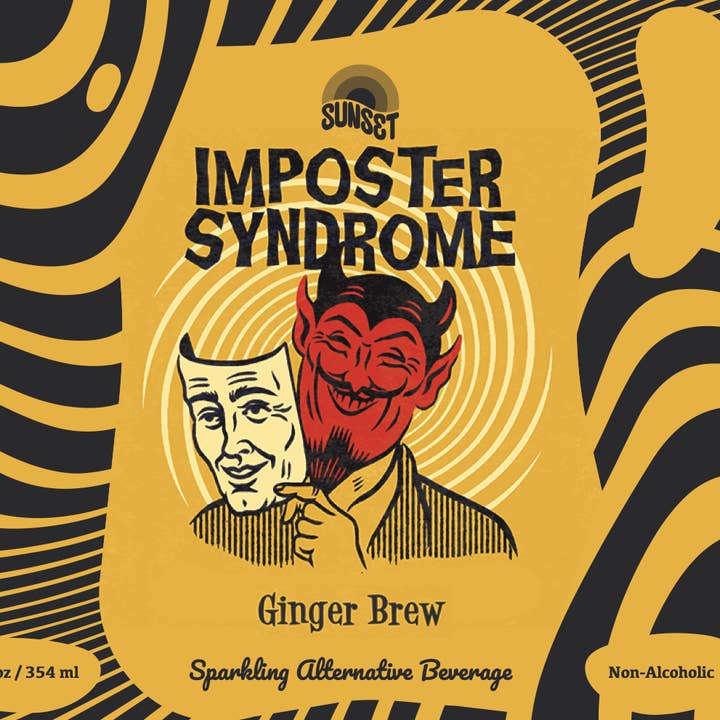 Sunset Soda – wholesale Non-alcoholic aperitif/mocktail – 25PK Imposter Syndrome - Ginger Brew 0