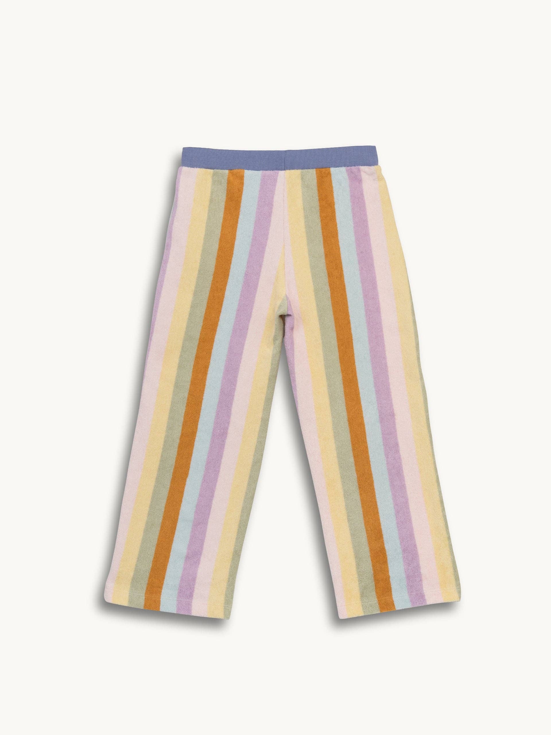 Sunset Streifen Terry-Culottehose mit elastischem Bund für den Großhandel auf Faire1