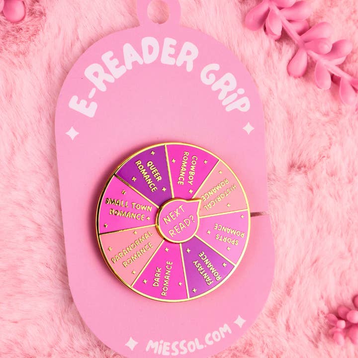 Miessol - Wholesale Book Holder - MagSafe Kindle/E-reader Wheel of Romance Books