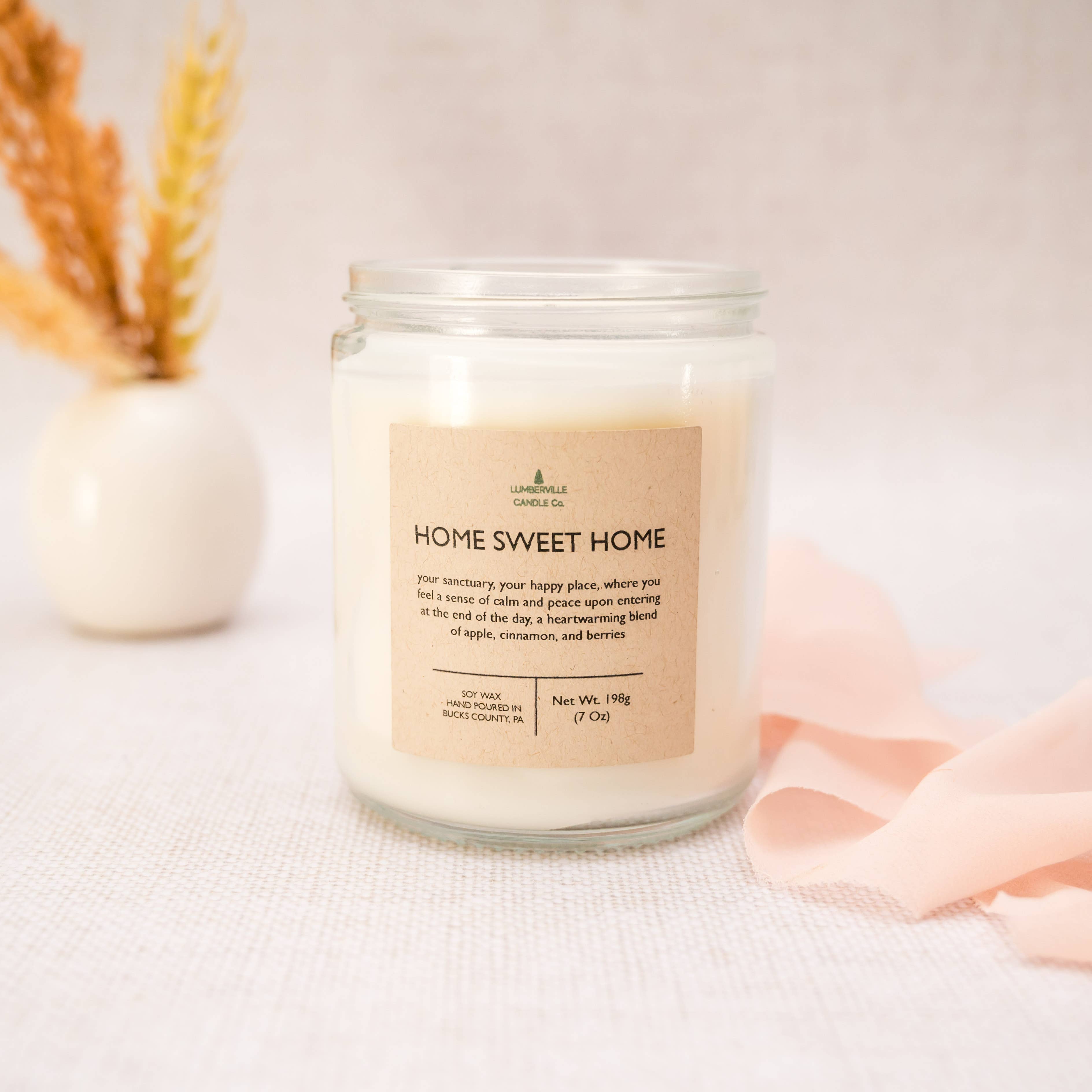 Lumberville Candle Co. - Wholesale Jar/Filled Candle - Home Sweet Home3