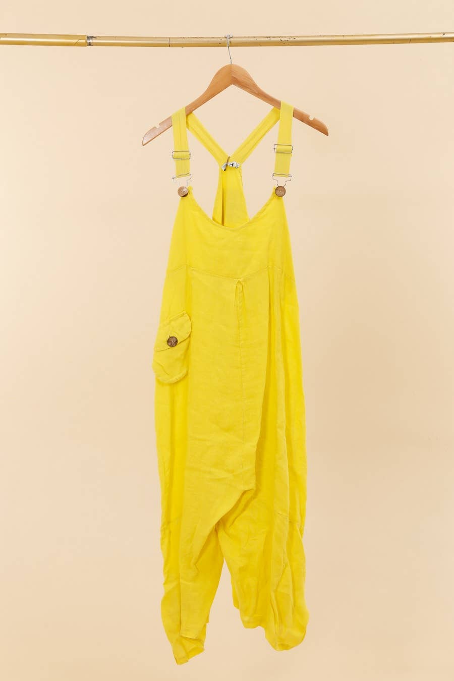 LÉA & LUC - Wholesale Overalls - Women's - 100% linen jumpsuit REF. 722297
