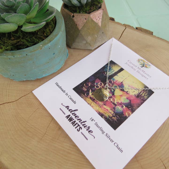 Dream Charm Necklace for wholesale by Crystal McMaster Jewellery Designer