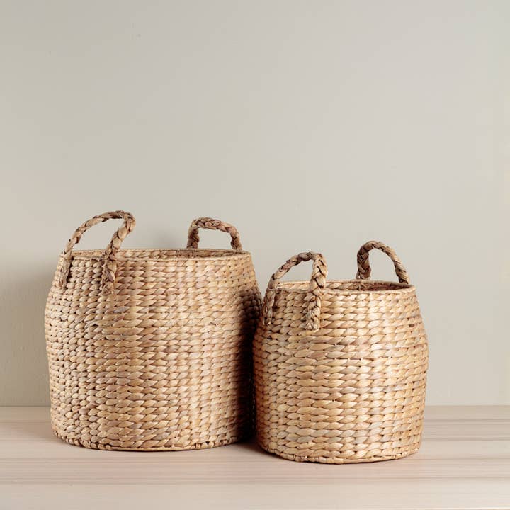 Chickidee - Wholesale Basket - Vincent Natural Seagrass Basket Set of 2