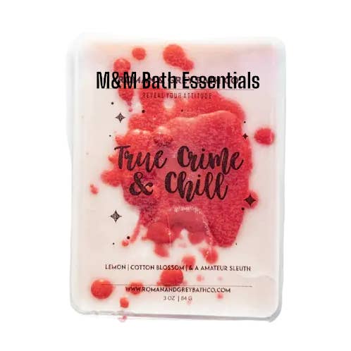 True Crime & Chill Wax Melt | Sun Dried Cotton | Wax Melt for wholesale by Crafted Mayhem