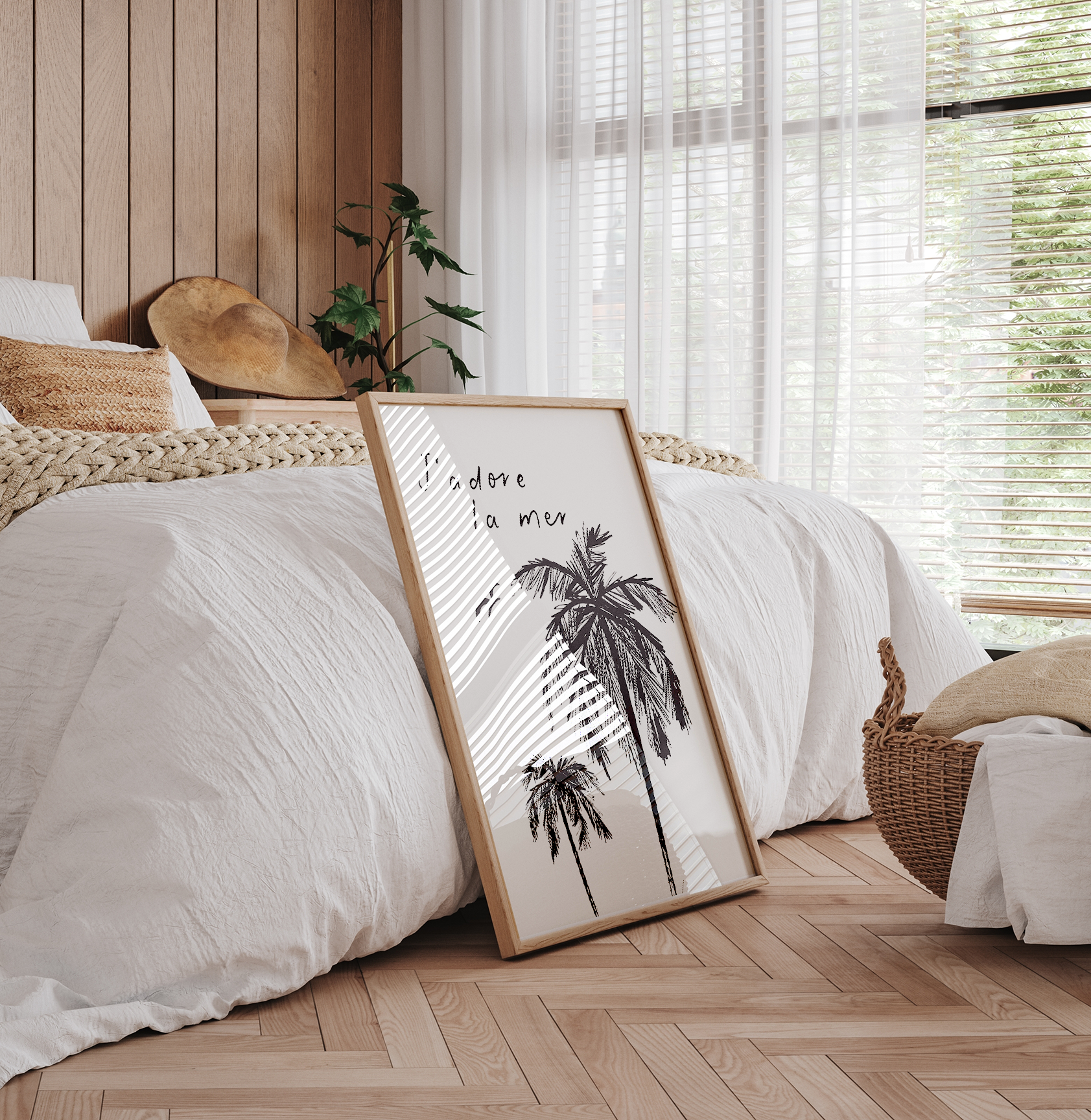 Seven Icons Store - Wholesale Art Print - J'adore la mer, I love the sea, Art Print2