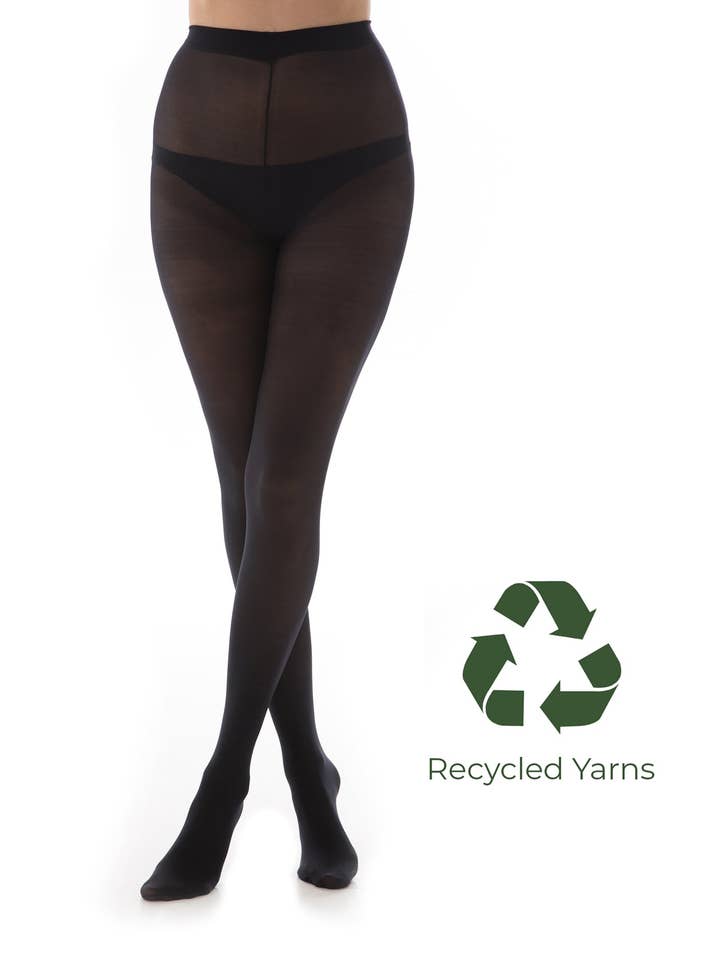 50 Denier Opaque Recycled Yarn Tights for wholesale by Pamela Mann