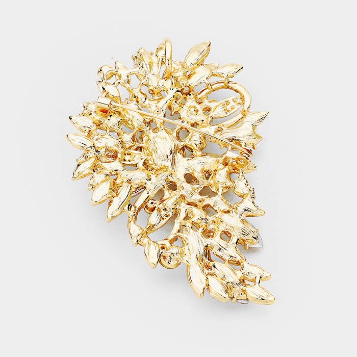Sensibling Corp. - Wholesale Brooch - Crystal Bouquet Pin Brooch / Pendant6