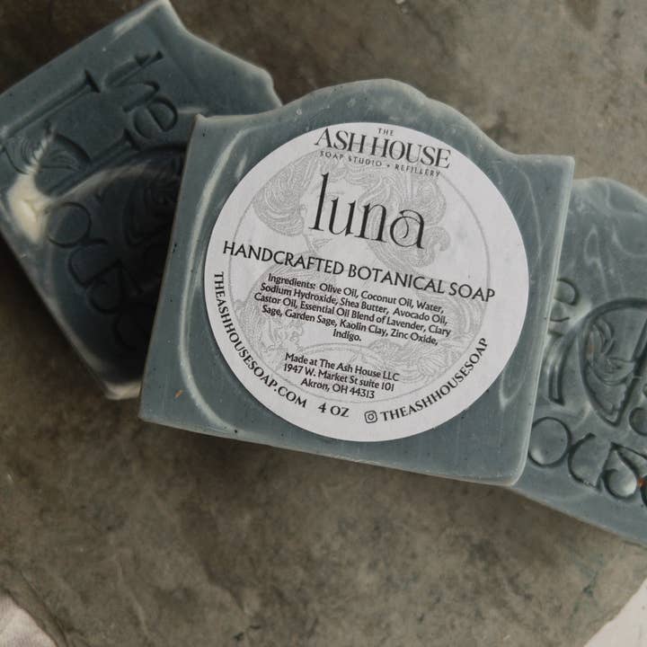 The Ash House Soap Studio - Wholesale Bar Soap - Luna Signature Handcrafted Palm Oil Free Soap2