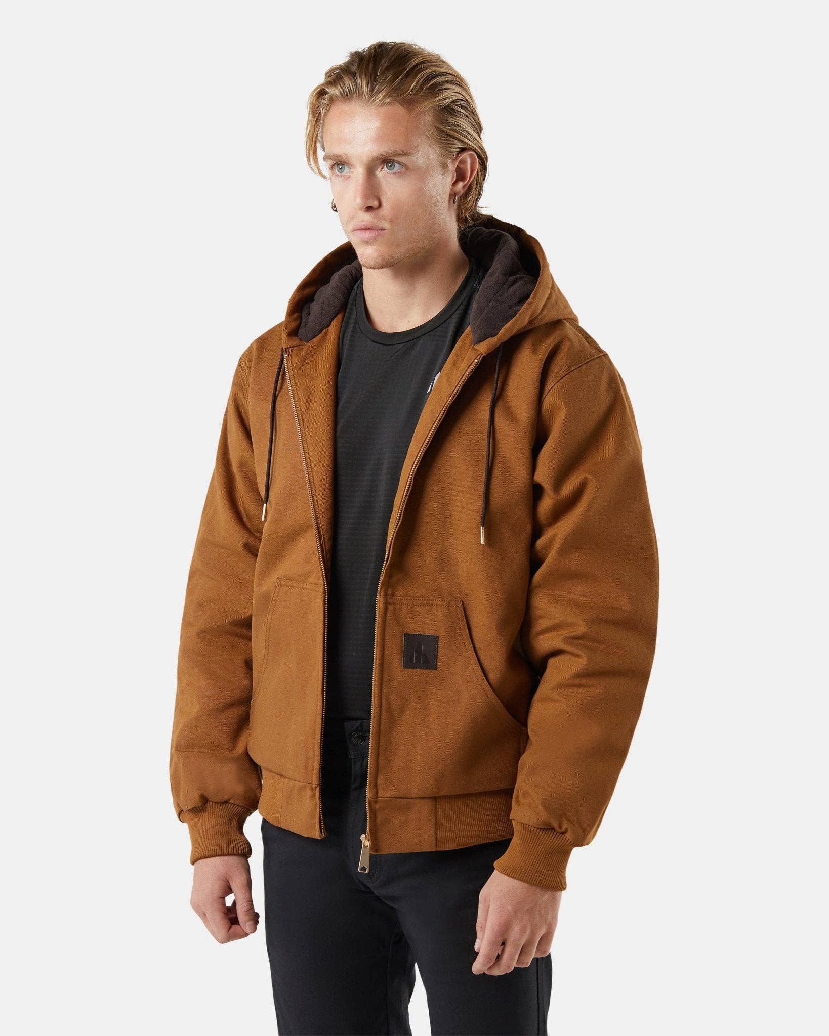 BAD WORKWEAR - Wholesale Jacket - Men's - BAD MICHIGAN™ HEAVY-DUTY COTTON CANVAS HOODED JACKET12