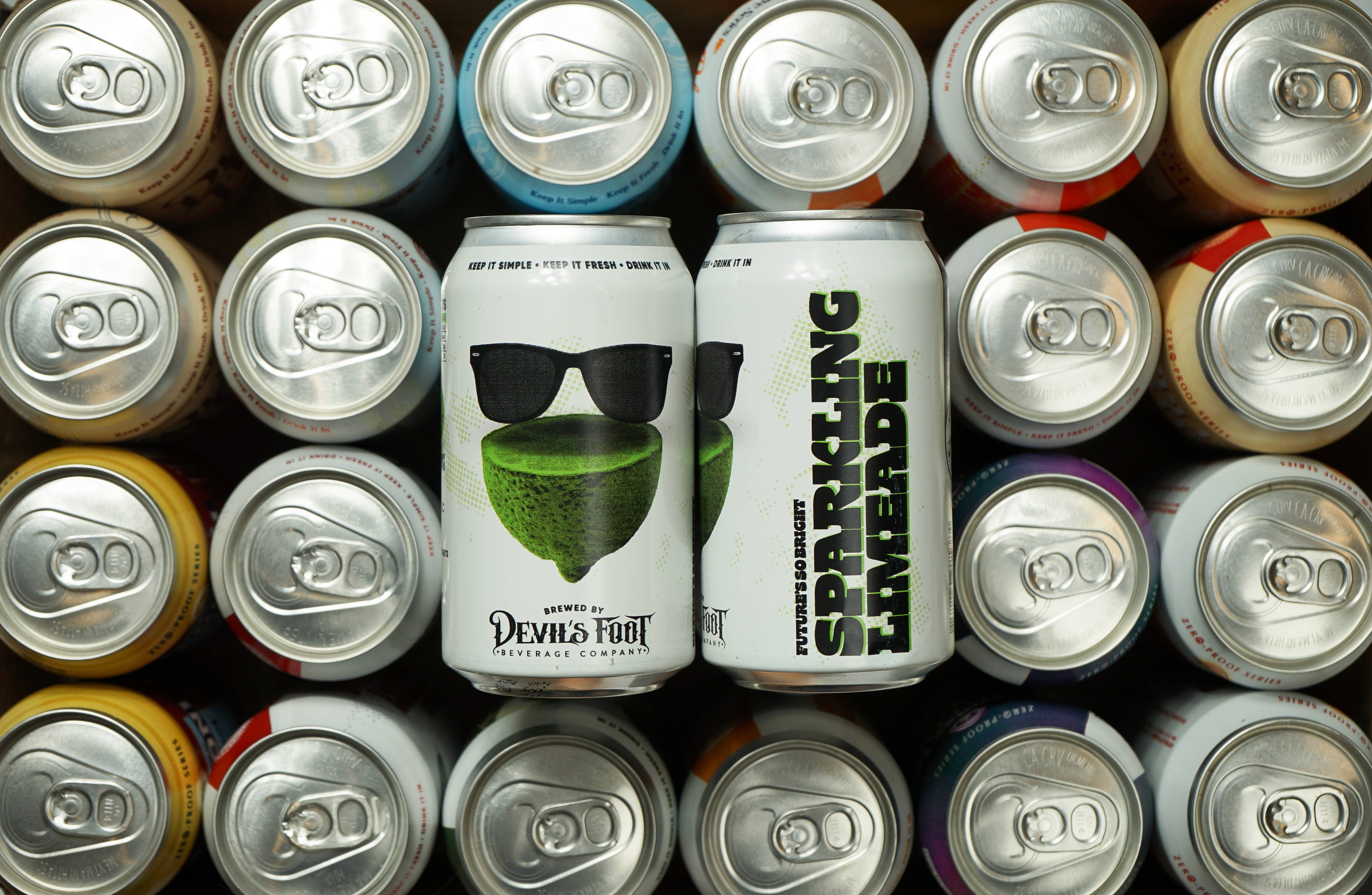 Devil's Foot Beverage Company – Großhandel Soda/kohlensäurehaltiges Getränk – Sprudelnde Limettenlimonade (Kiste mit 24)3