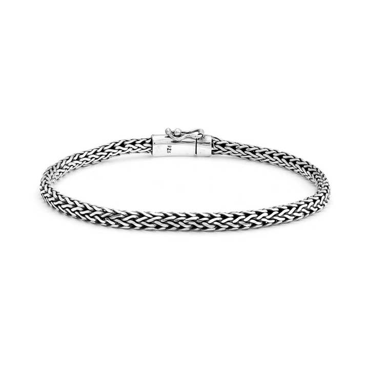 Nusa - Wholesale Link & Chain Bracelet - Bratan Silver Bracelet2