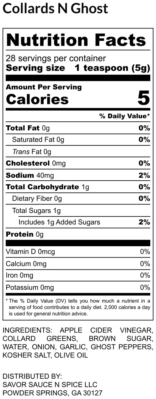 Hot N Saucy - Wholesale Hot Sauce - Collards N Ghost6
