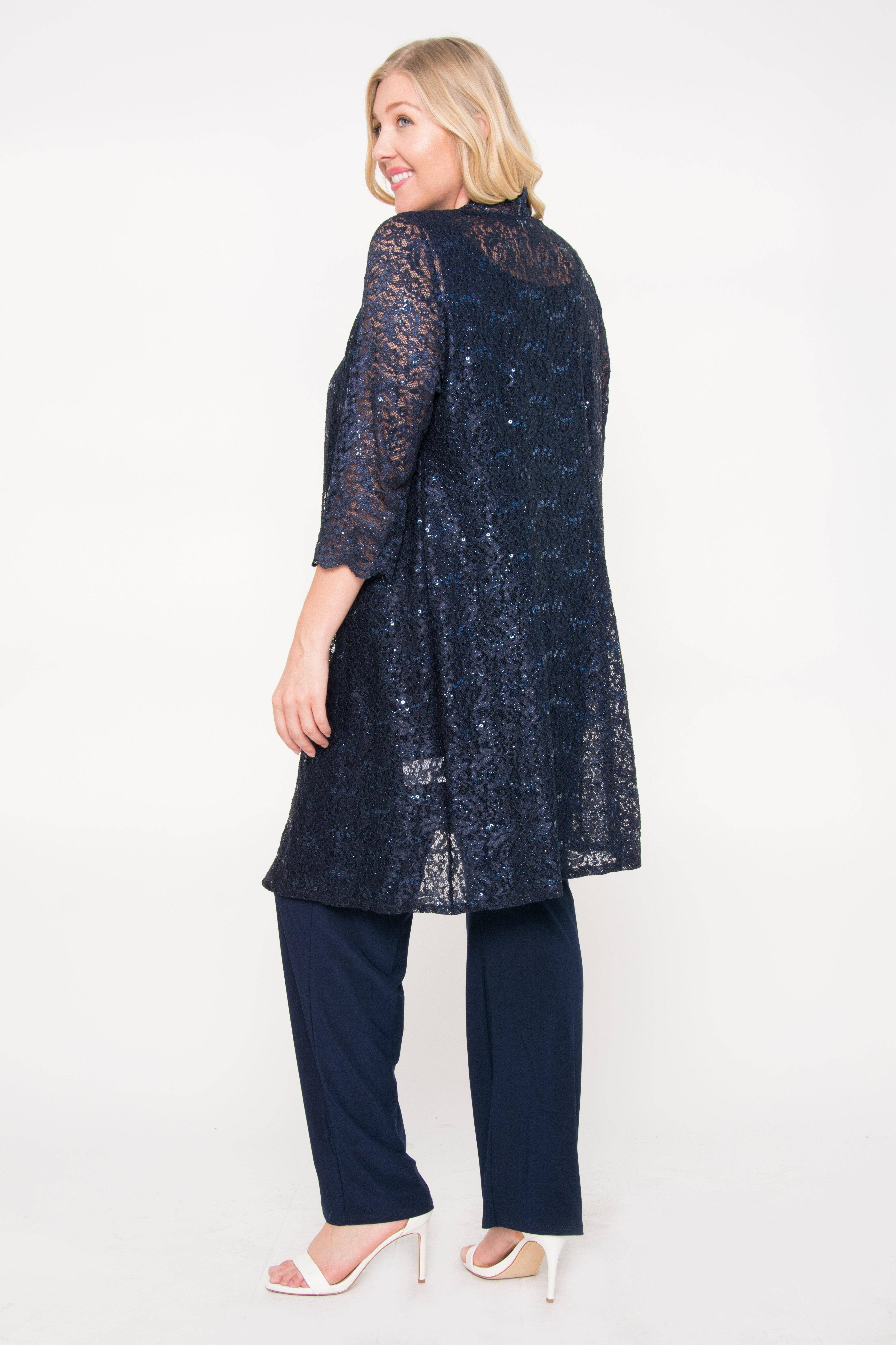 Kos Couture - Wholesale Kostuum - Dames - Grote Maten Moeder van de Bruid Formeel Broekpak Groothandel41