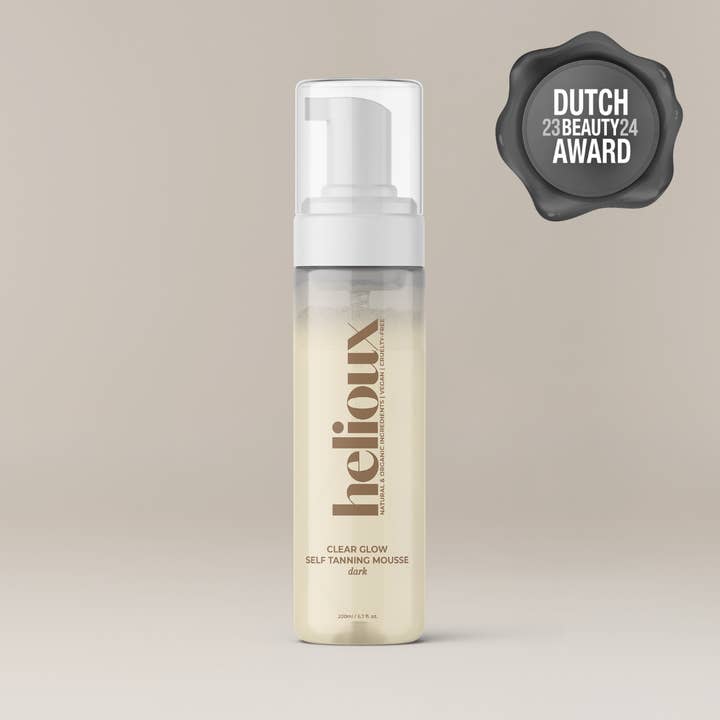HELIOUX BEAUTY - Wholesale Self-Tanner - Self Tanner Mousse Transparent | Clear Glow Dark
