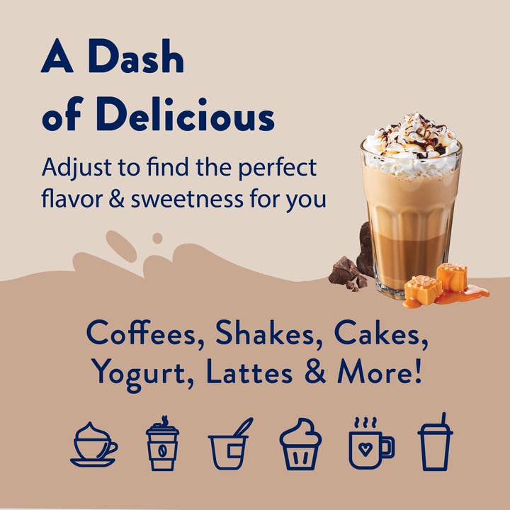 Jordan's Skinny Mixes - Wholesale Flavored Syrup - Sugar Free Salted Caramel Mocha Syrup