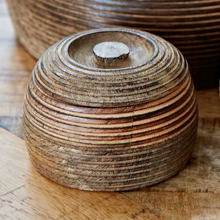 Taça Makula Natural Manga com Tampa - Pequena por atacado de The Paper High Gift Company Limited