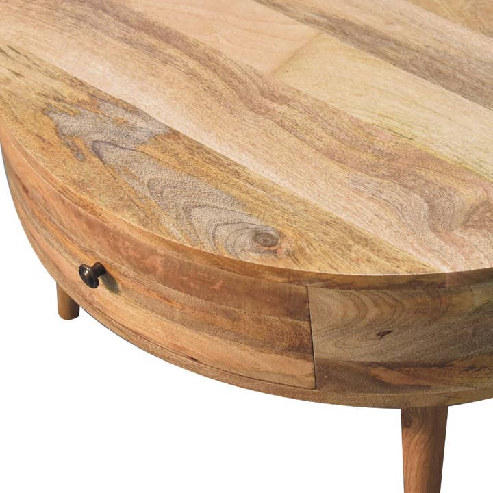 Artisan Furniture - Wholesale Coffee Table - Odyssey Oak-ish Coffee Table