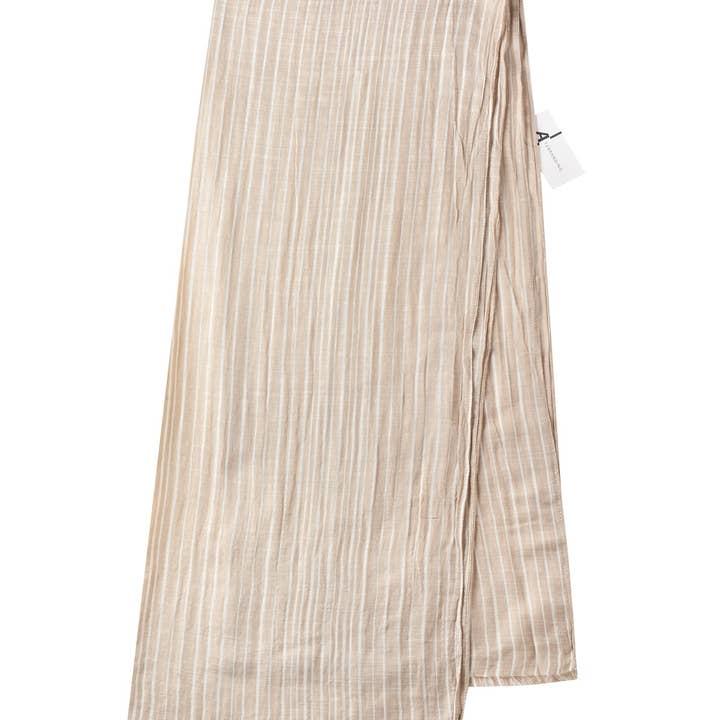 Funkyrel® Atzbranding Limited - Wholesale Sjaal - Dames - Scarvii - Elegante Sjaal met Lange Strepenstijl5