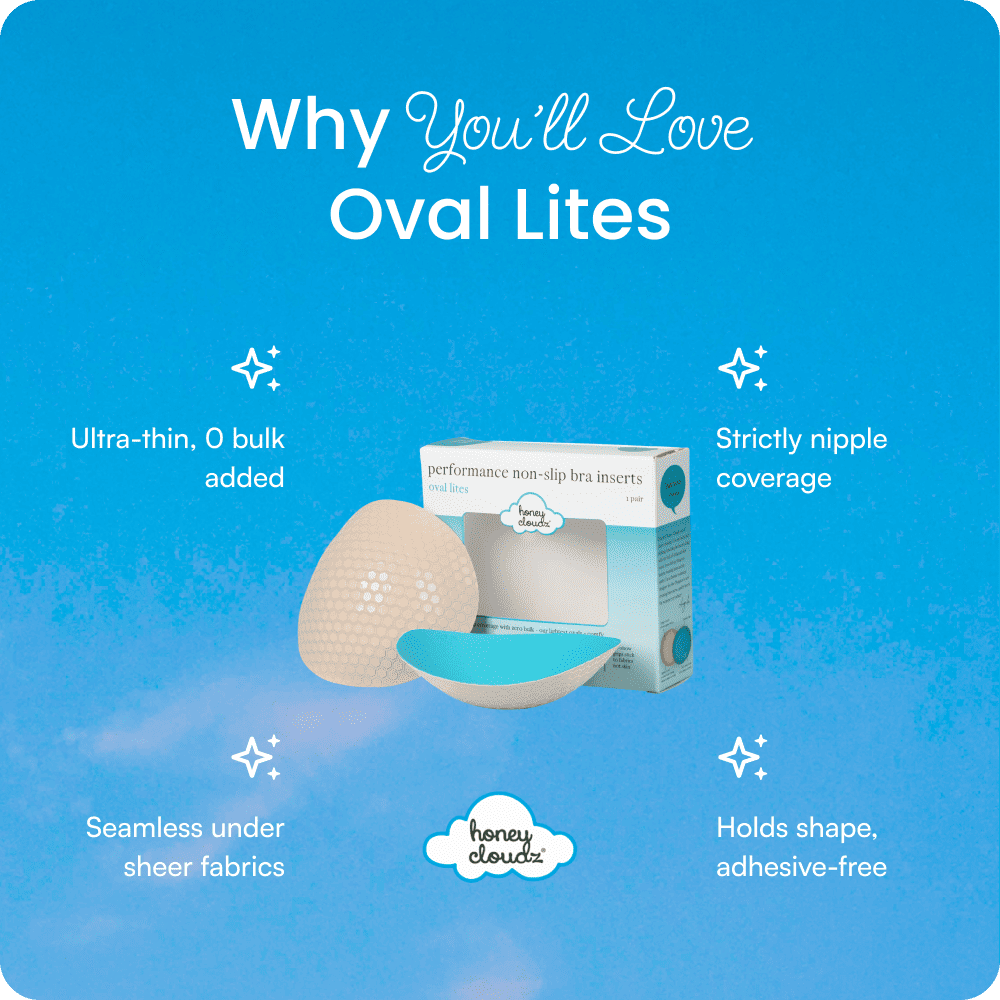 Honey Cloudz - Wholesale Bra Inserts - Women's - Oval Lites Bra Inserts6