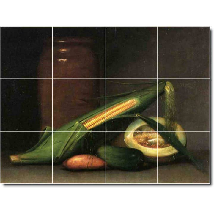 Fruit Vegetables Ceramic Tile Mural PT06671 for wholesale by Picture-Tiles.com