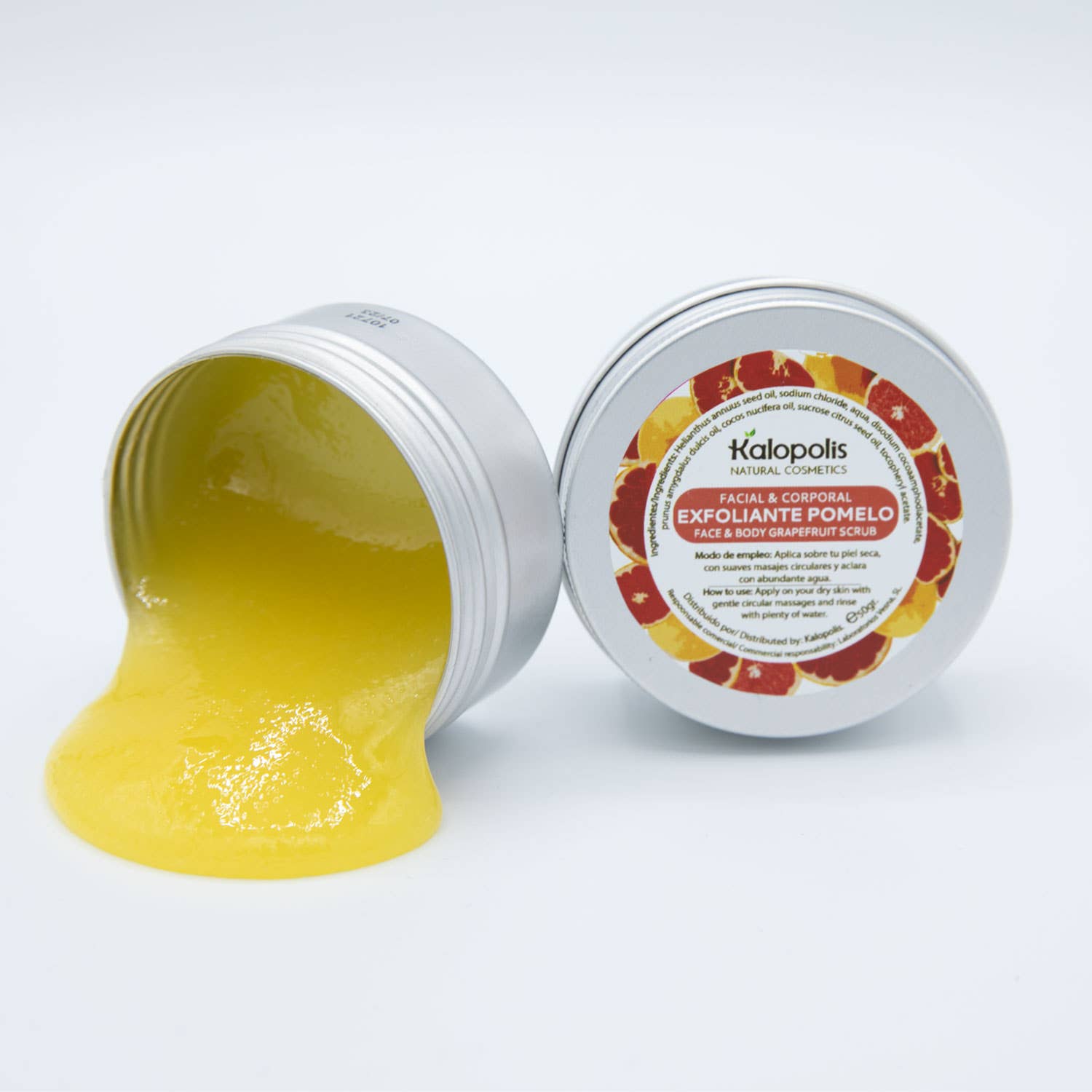 Kalopolis - Wholesale Body Scrub/Exfoliant - GRAPEFRUIT FACIAL AND BODY SCRUB 50 g (TRAVEL SIZE)3