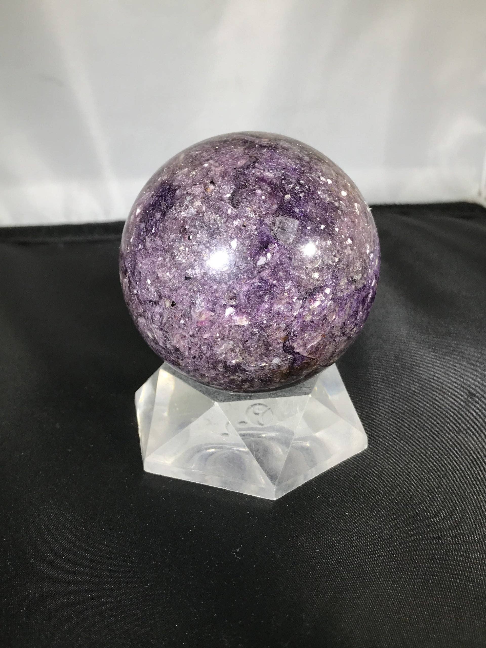 Quasar Gems USA - Wholesale Spiritual Stone/Crystal - Lepidolite Spheres