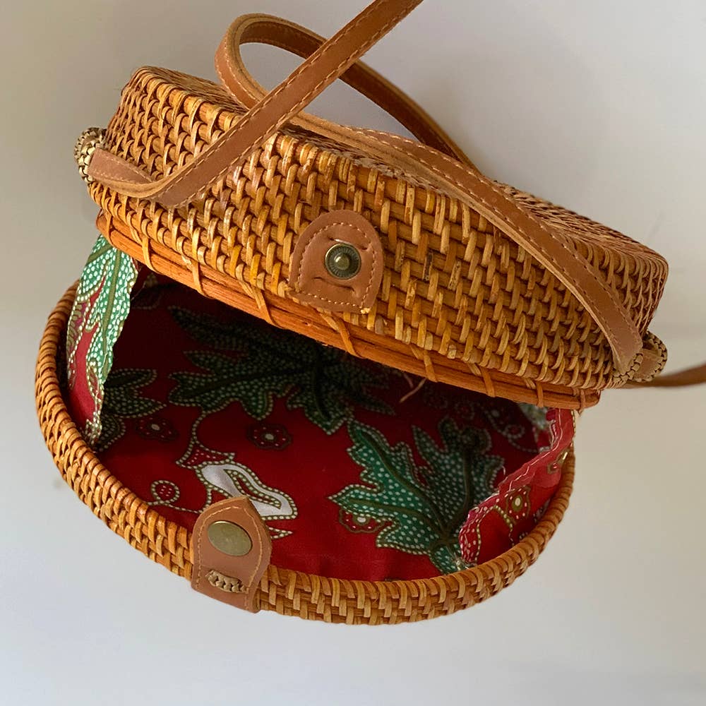 VIE - Wholesale Crossbody Bag - Women's - Rattan Roundy Bag12