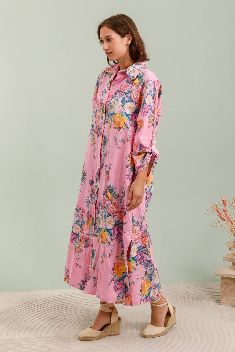 la maison des fibres naturelles - Wholesale Button Down Shirt - Women's - shirt 2753 50% linen 50% cotton9