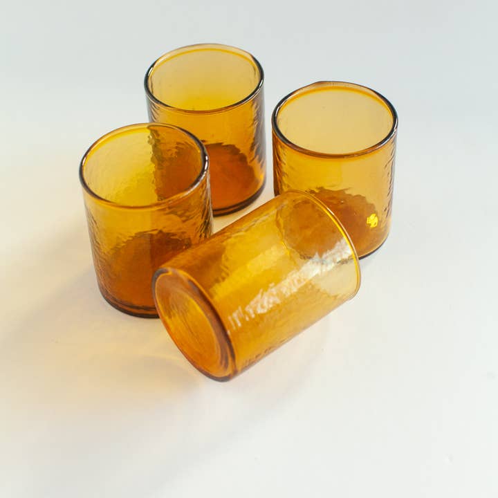 Creative Women - Wholesale Drinking Glass/Cup - Handblown Hammered Glasses | Set of 415