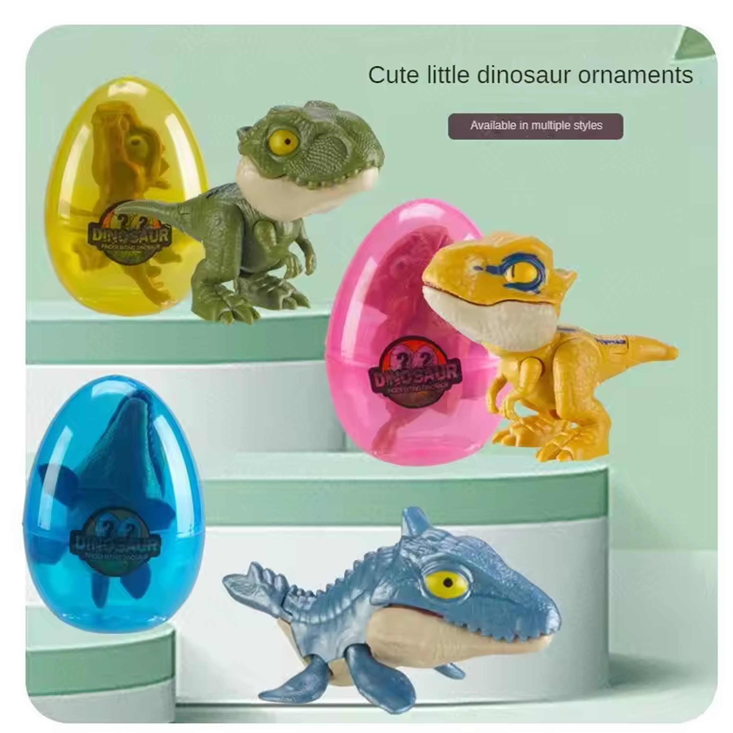 PR GROUPS LLC - Wholesale Finger puppet – Child & baby - Dinosaur Finger Biting Kids Toys  - Assorted1