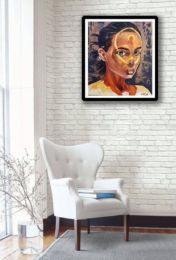 Skadmas – Pintura/desenho por atacado – Fitsum 2 pintura a óleo sobre tela3