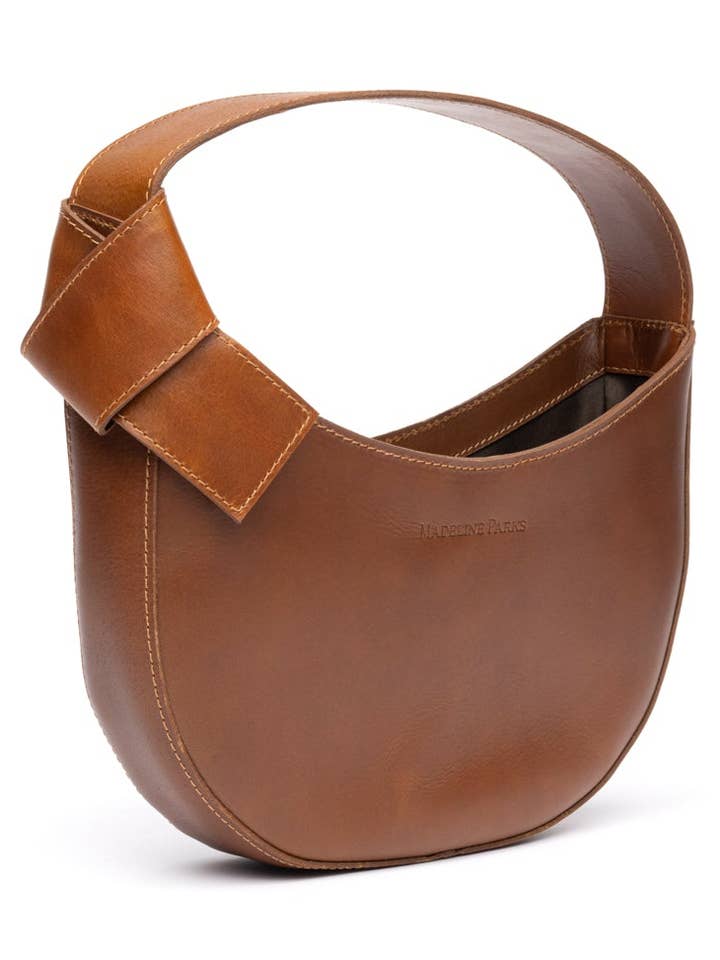 Ann-Dee Leather Crescent Purse for wholesale by Madeline Parks®
