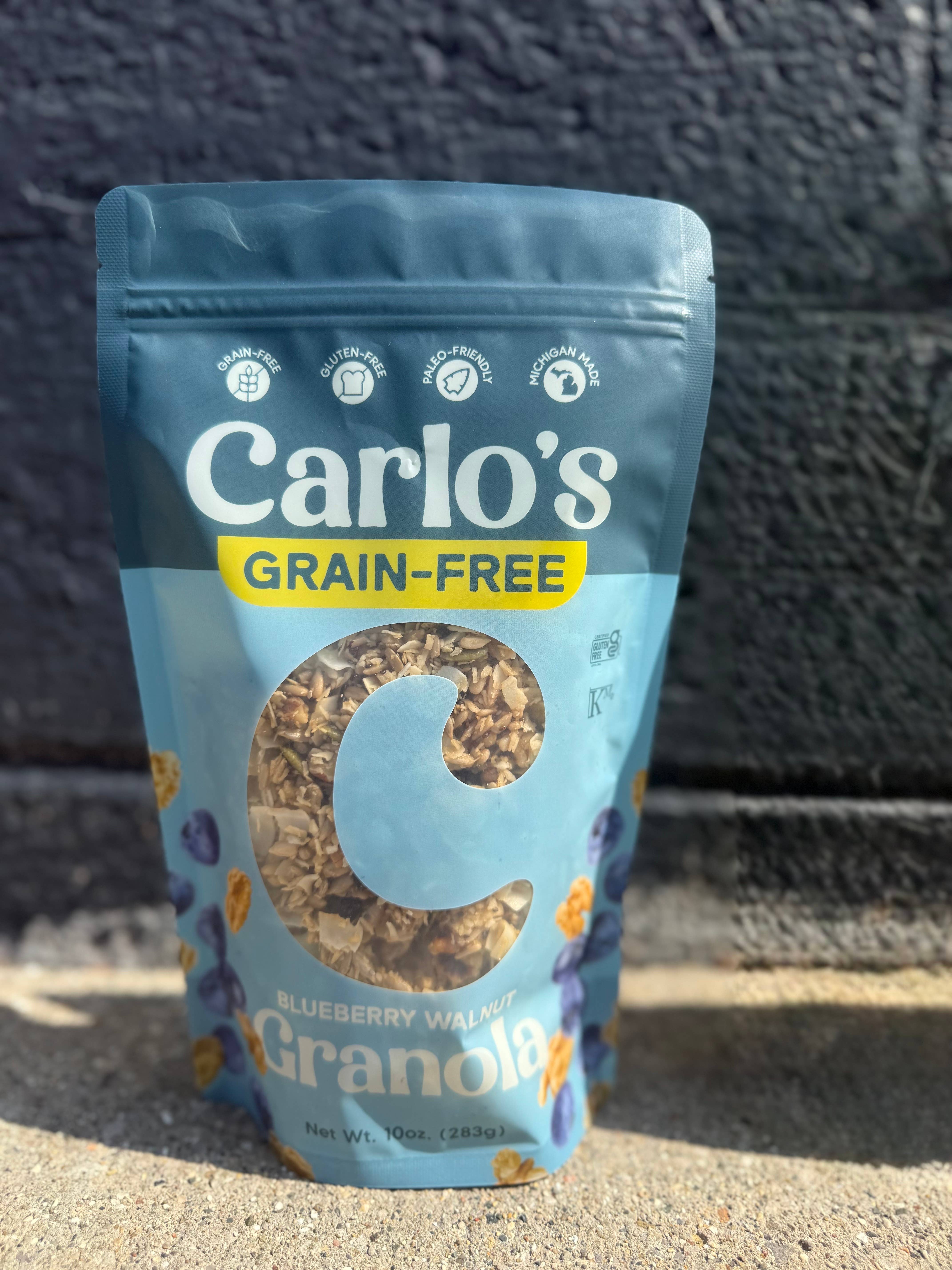 Good Life Naturals - Wholesale Granola - Carlo's Grain-Free Blueberry Walnut Granola 0