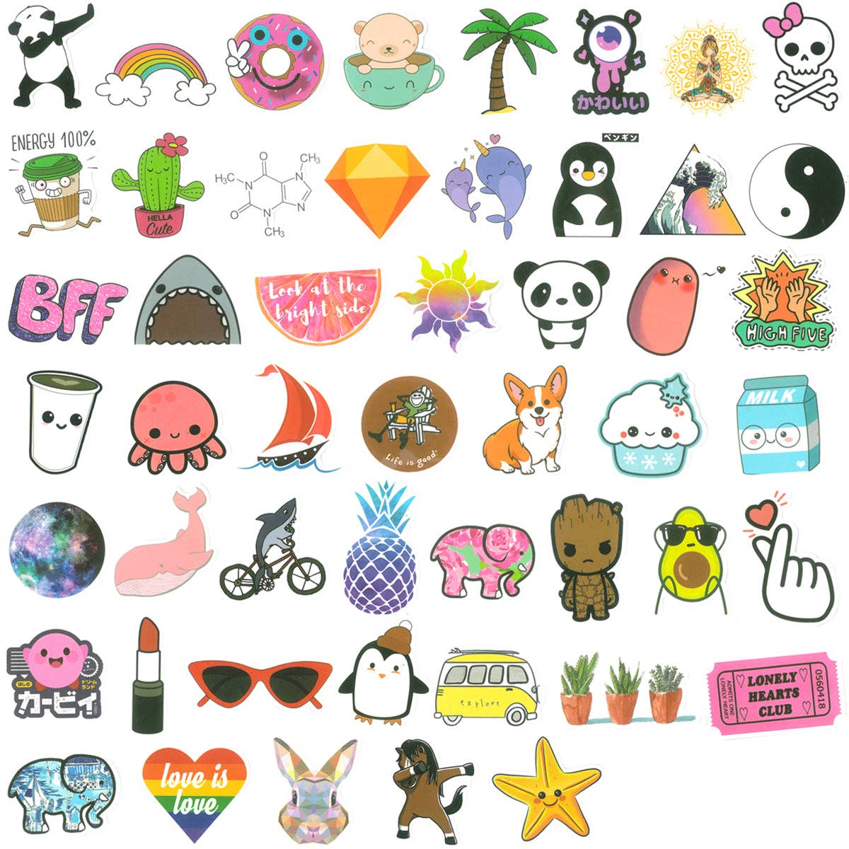 Wrapables.com - Wholesale Sticker - Wrapables Waterproof Vinyl Stickers for Water Bottles12