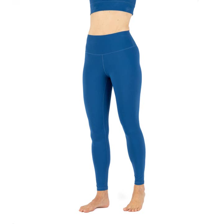 Niyama High Waist Leggings pure blue for wholesale by Bodynova